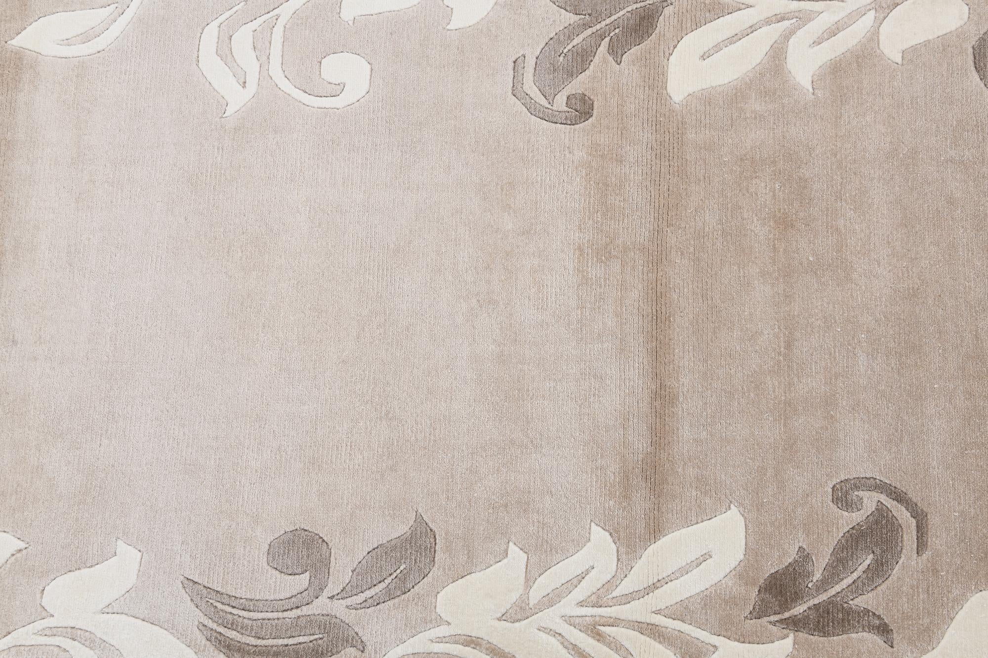 2' 7 x 9' 11 Hand Knotted Darya Wool Runner Rug