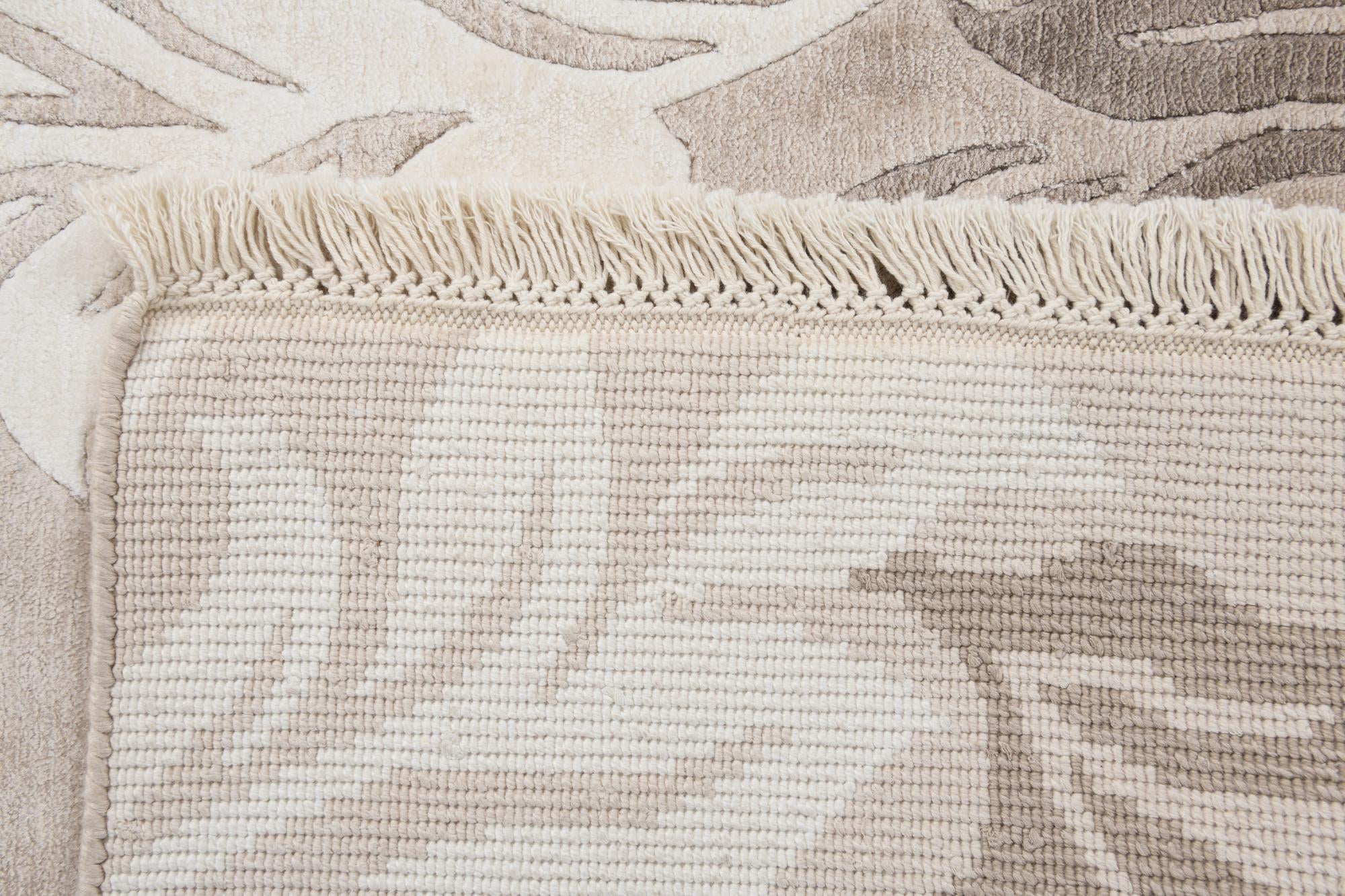 2' 7 x 9' 11 Hand Knotted Darya Wool Runner Rug