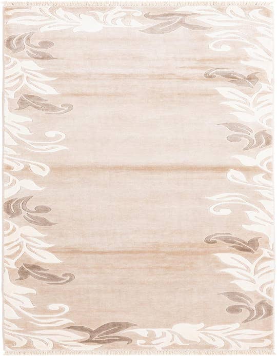 Detail image of 2' 7 x 9' 11 Hand Knotted Darya Wool Runner Rug