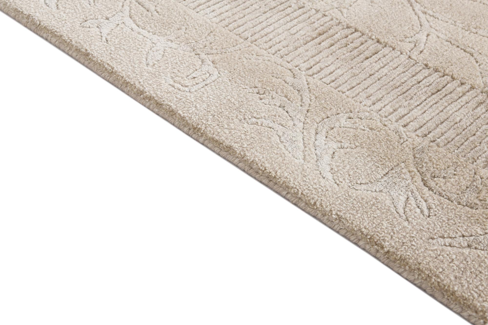 2' 8 x 9' 10 Hand Knotted Darya Wool Runner Rug