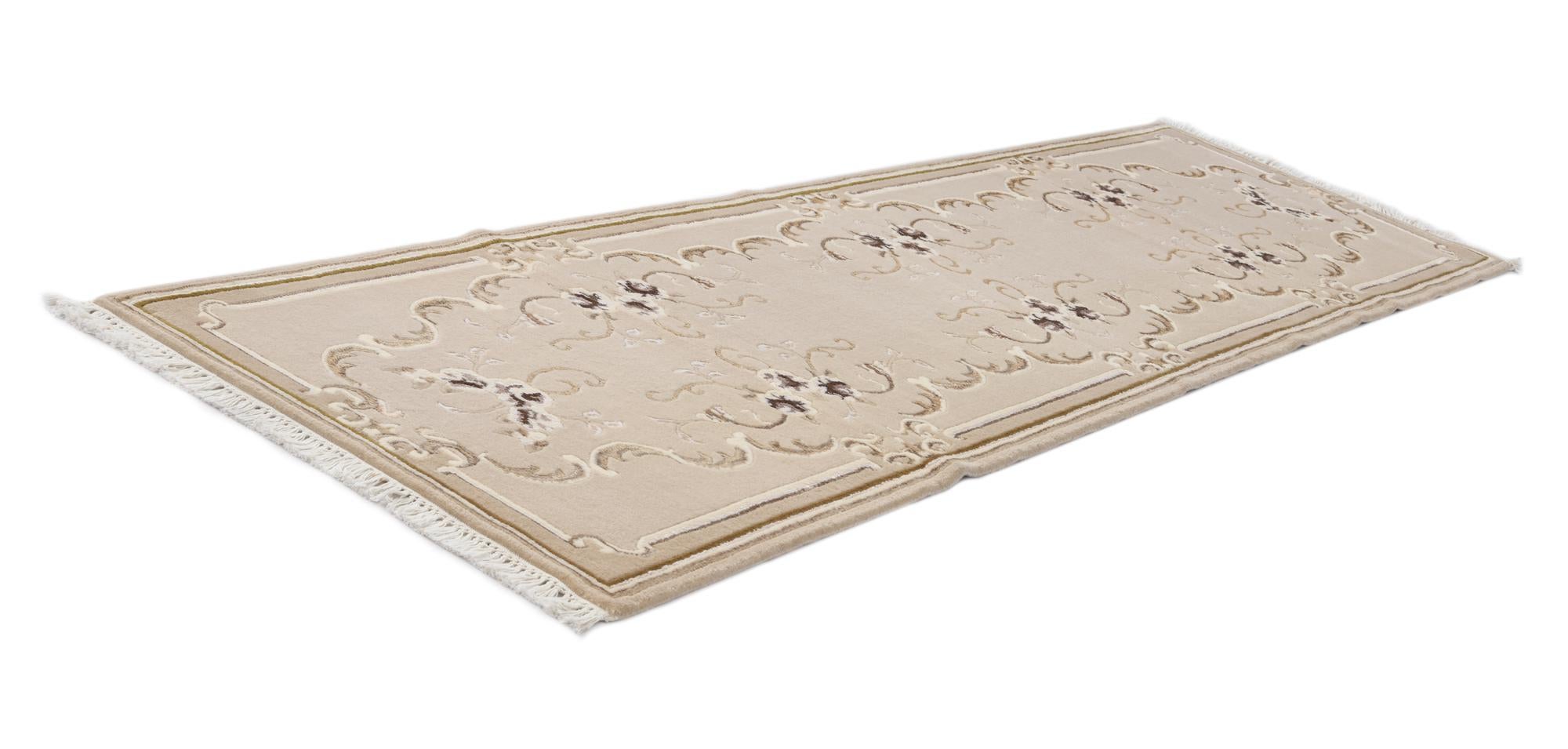 2' 9 x 9' 7 Hand Knotted Darya Wool Runner Rug