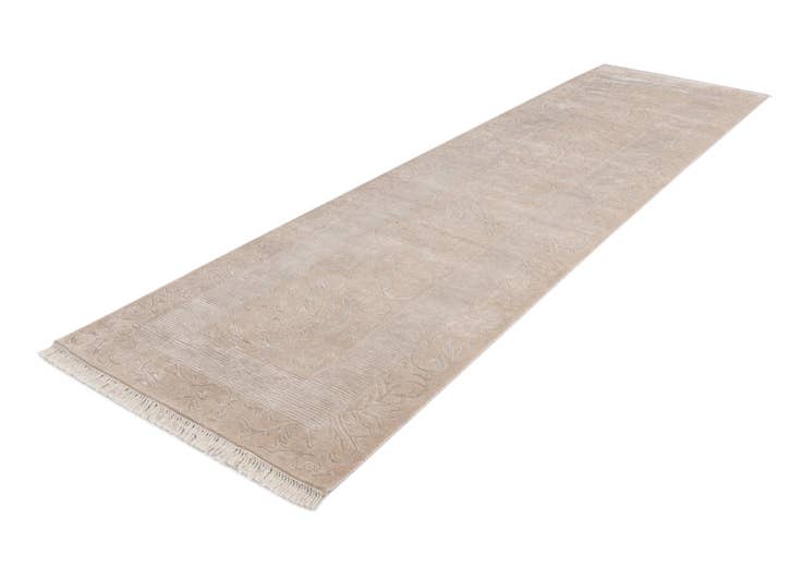 Detail image of 3' 5 x 12' 11 Hand Knotted Darya Wool Runner Rug