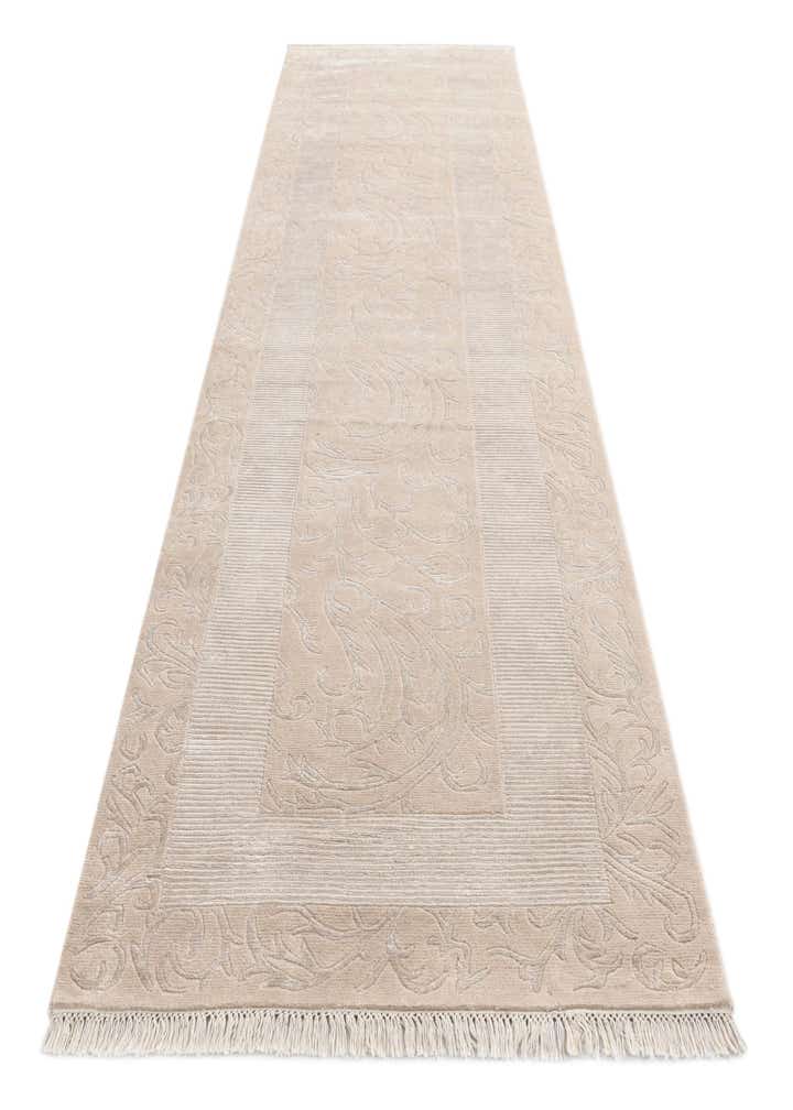 3' 5 x 12' 11 Hand Knotted Darya Wool Runner Rug