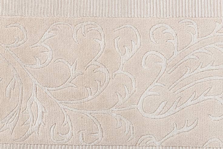 Detail image of 3' 5 x 12' 11 Hand Knotted Darya Wool Runner Rug