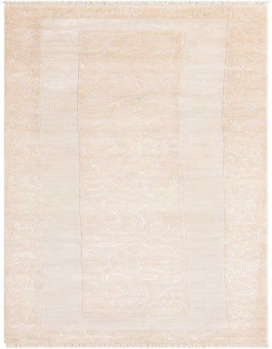 Detail image of 3' 5 x 12' 11 Hand Knotted Darya Wool Runner Rug