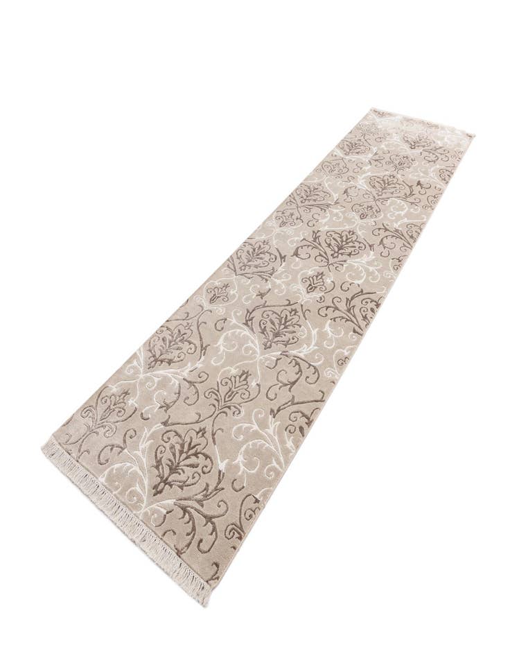 Detail image of 3' 3 x 13'  Hand Knotted Darya Wool Runner Rug