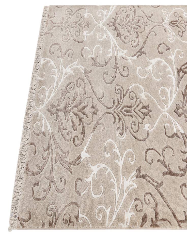 Detail image of 3' 3 x 13'  Hand Knotted Darya Wool Runner Rug