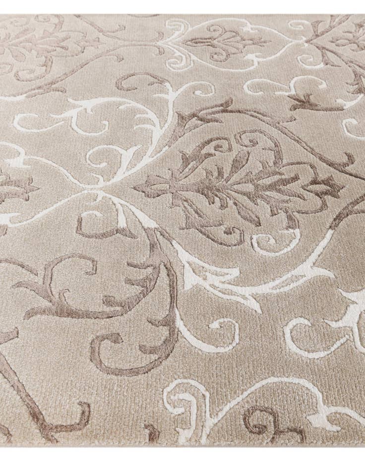 Detail image of 3' 3 x 13'  Hand Knotted Darya Wool Runner Rug