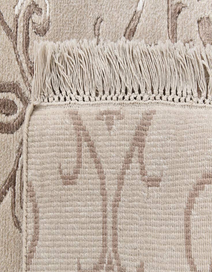 Detail image of 3' 3 x 13'  Hand Knotted Darya Wool Runner Rug