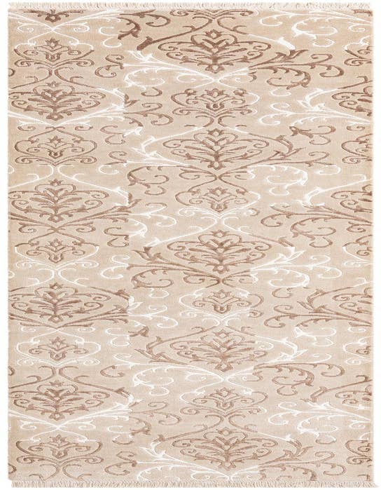 Detail image of 3' 4 x 12' 10 Hand Knotted Darya Wool Runner Rug