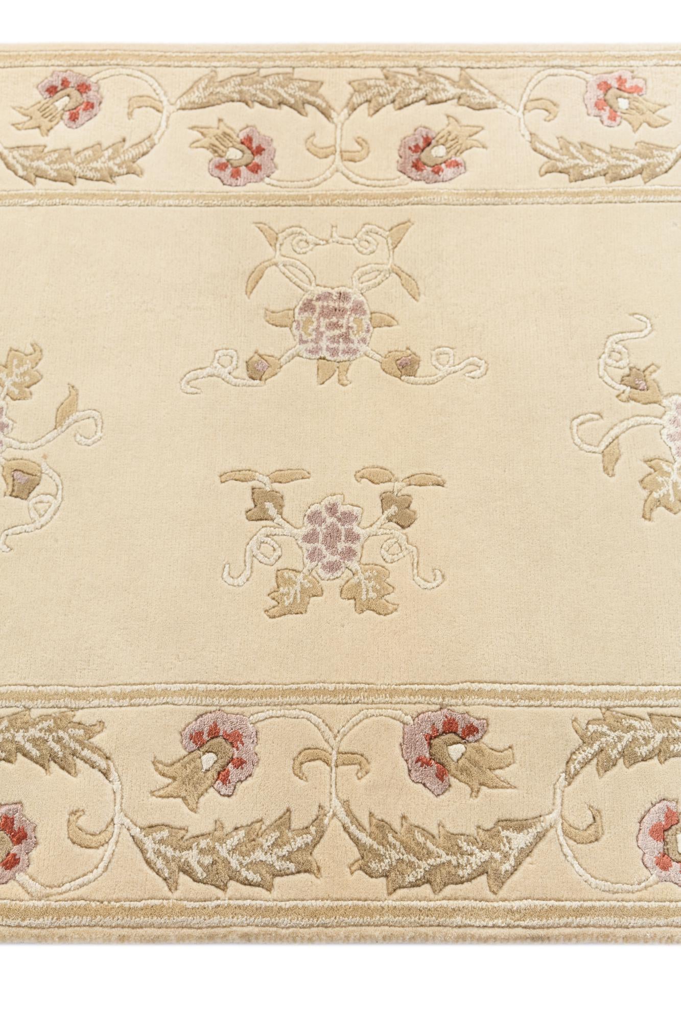 2' 7 x 9' 9 Hand Knotted Darya Wool Runner Rug
