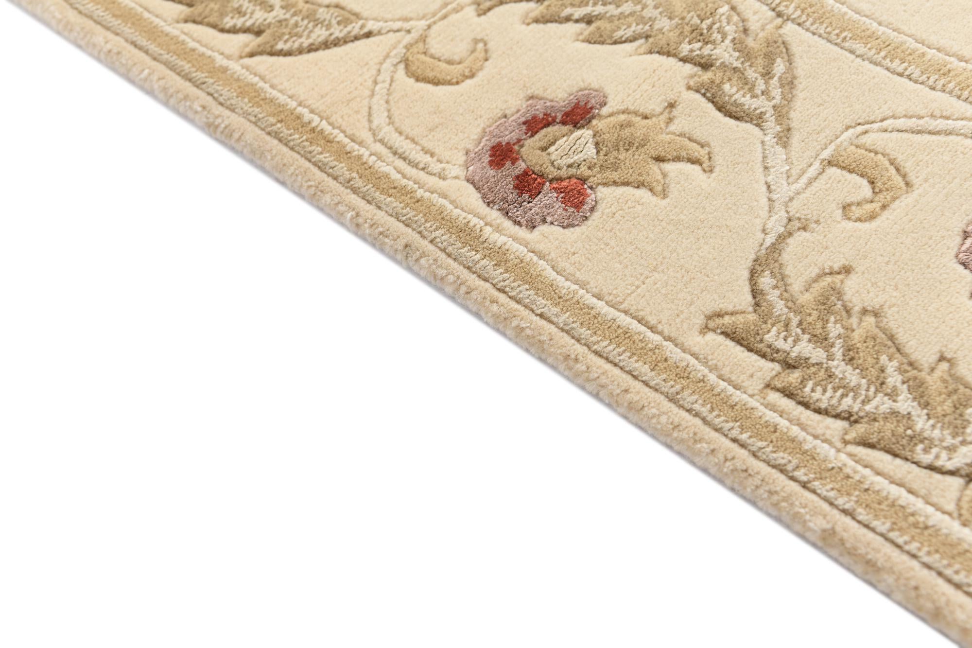 2' 7 x 9' 9 Hand Knotted Darya Wool Runner Rug