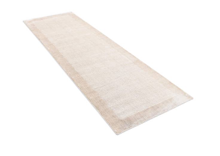 Detail image of 2' 11 x 9' 8 Hand Knotted Darya Wool Runner Rug