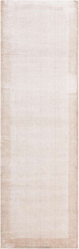 2' 11 x 9' 8 Hand Knotted Darya Wool Runner Rug