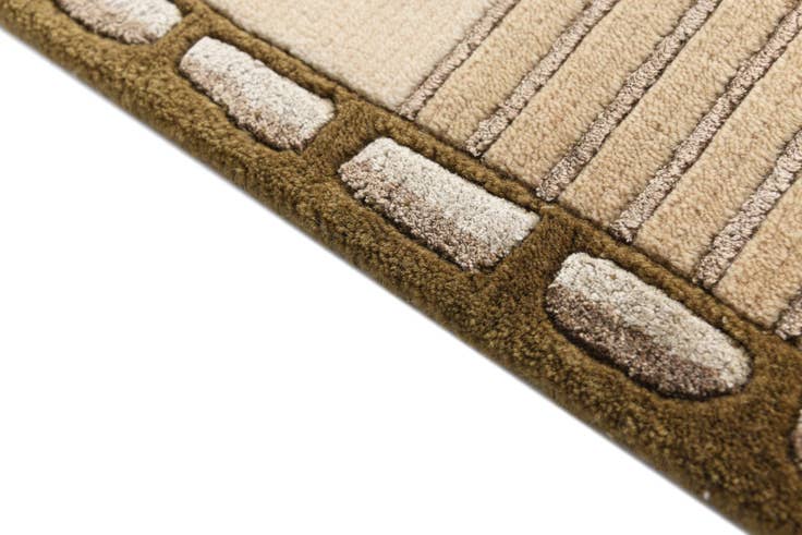 Detail image of 2' 9 x 9' 9 Hand Knotted Darya Wool Runner Rug