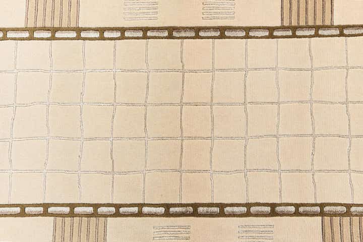 2' 9 x 9' 9 Hand Knotted Darya Wool Runner Rug