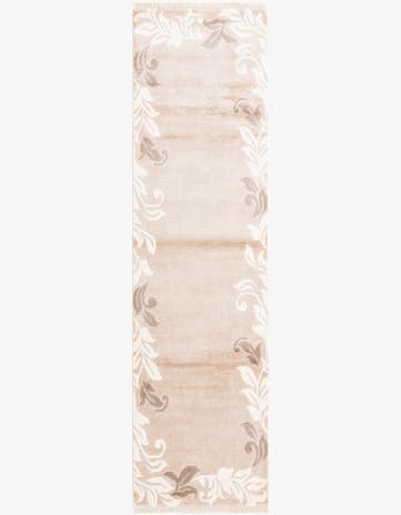 2' 7 x 9' 11 Hand Knotted Darya Wool Runner Rug