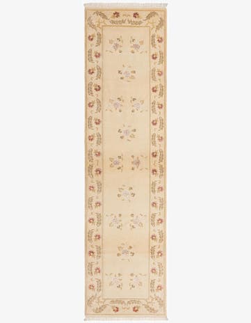 2' 7 x 9' 9 Hand Knotted Darya Wool Runner Rug