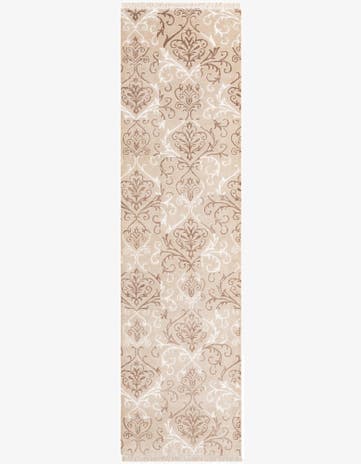 3' 4 x 12' 10 Hand Knotted Darya Wool Runner Rug