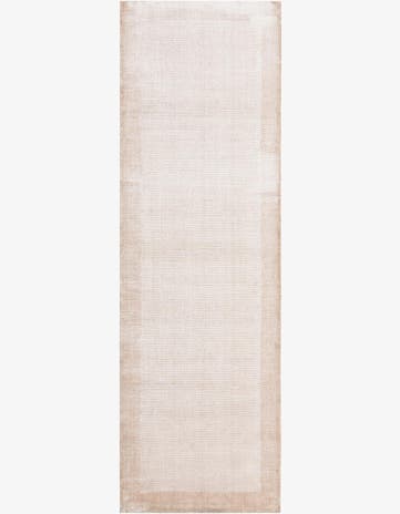 2' 11 x 9' 8 Hand Knotted Darya Wool Runner Rug