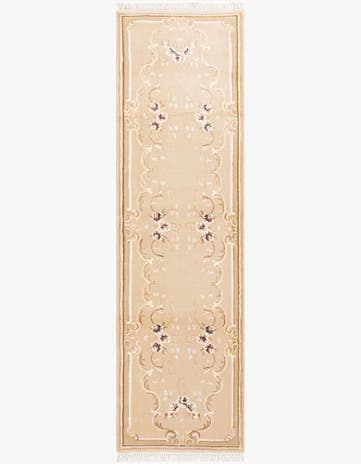 2' 9 x 9' 7 Hand Knotted Darya Wool Runner Rug