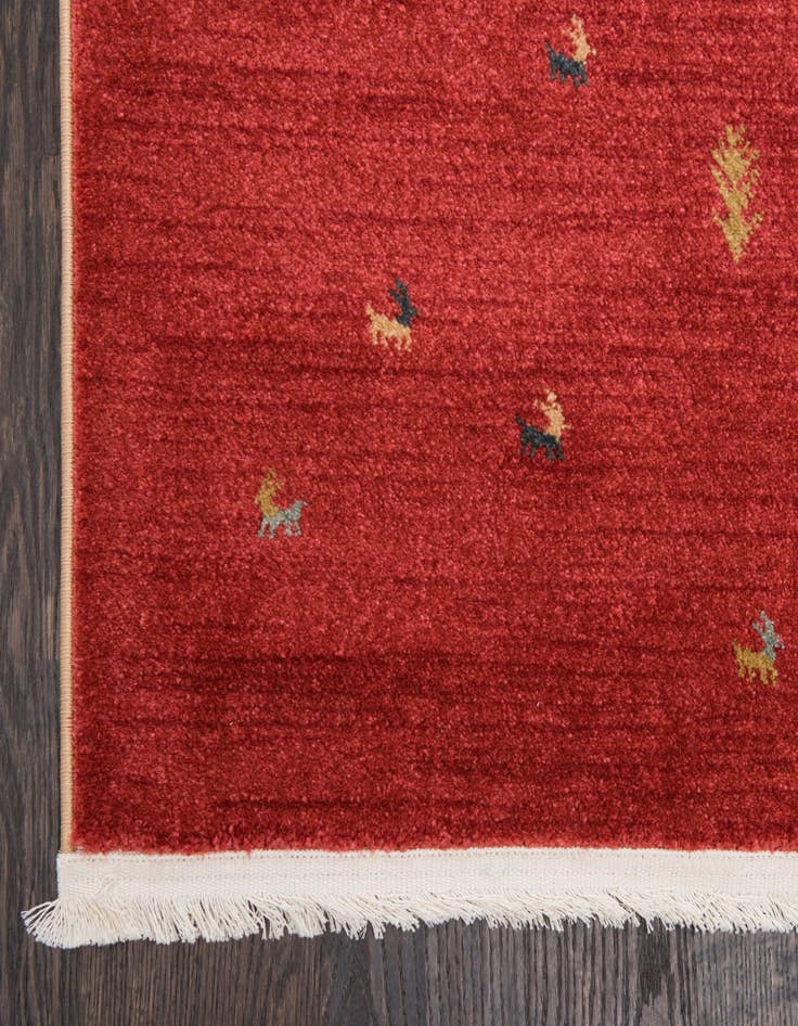 Detail image of 2' 7 x 10' Kashkuli Gabbeh Runner Rug
