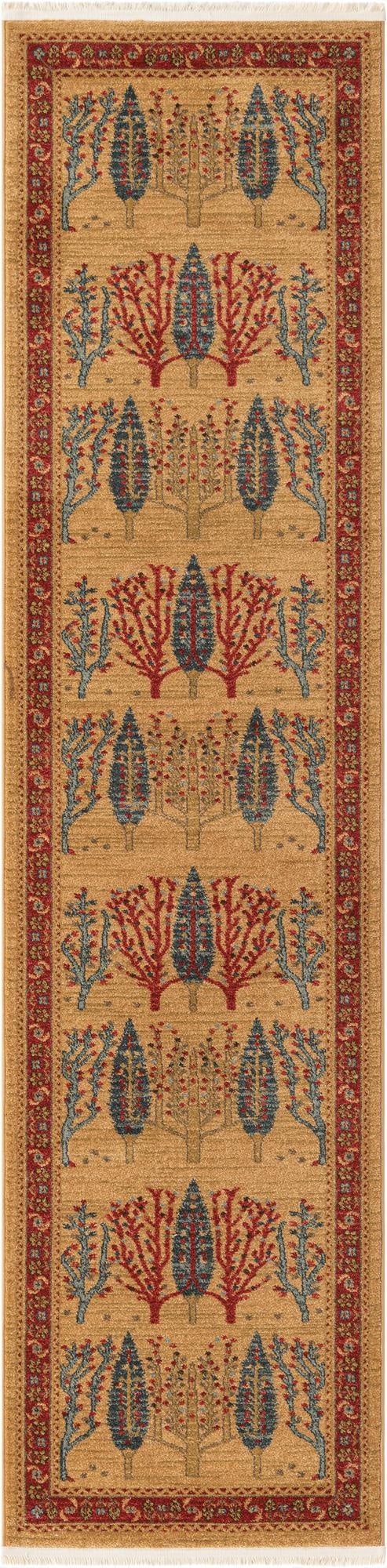 2' 7 x 10' Kashkuli Gabbeh Runner Rug