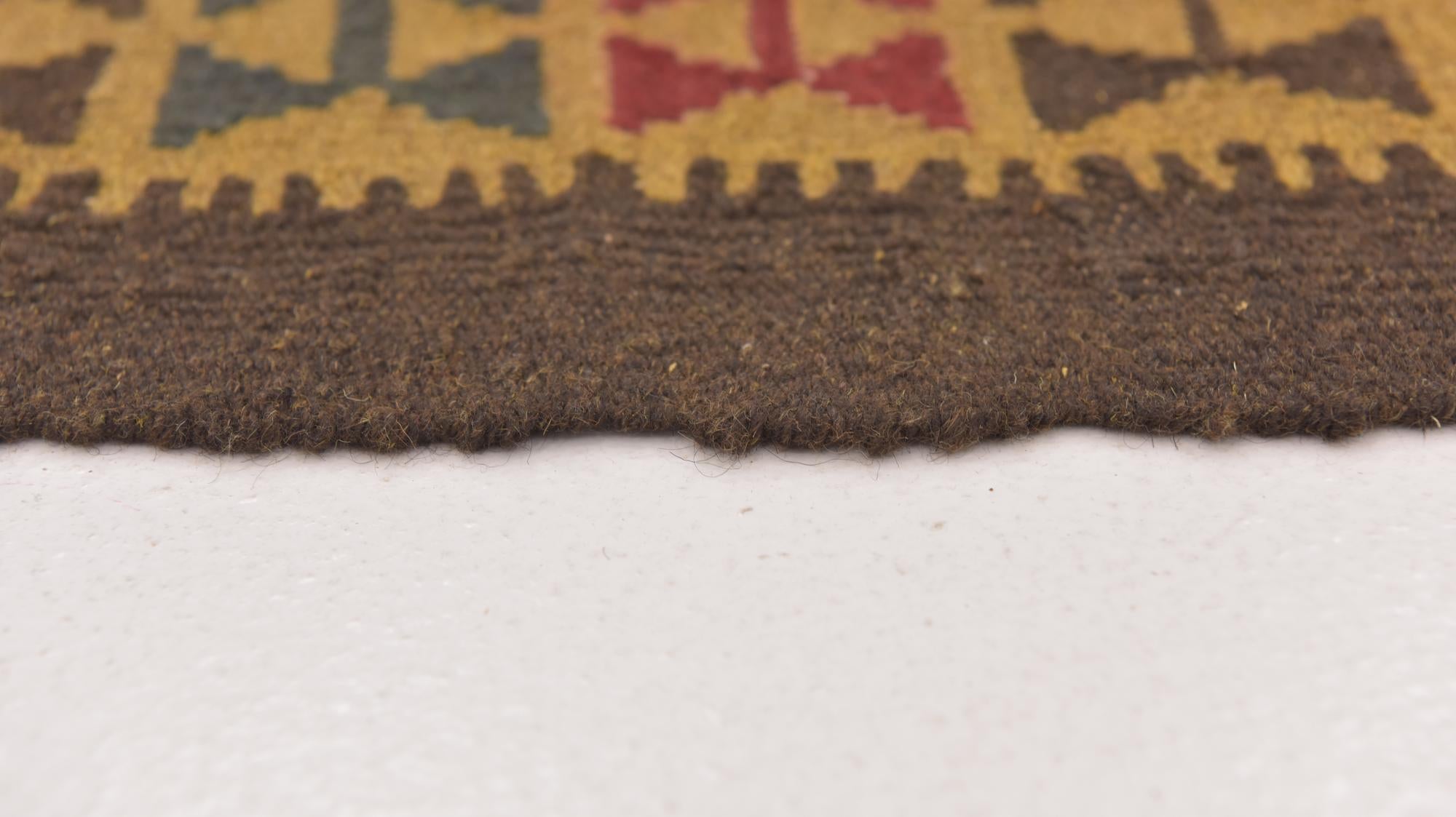 65cm x 190cm Tejido a mano Kilim Maymana Alfombra Lana Pasillera