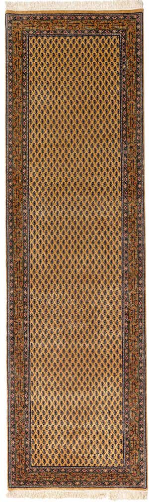 2' 9 x 9' 6 Hand Knotted Mir Wool Runner Rug