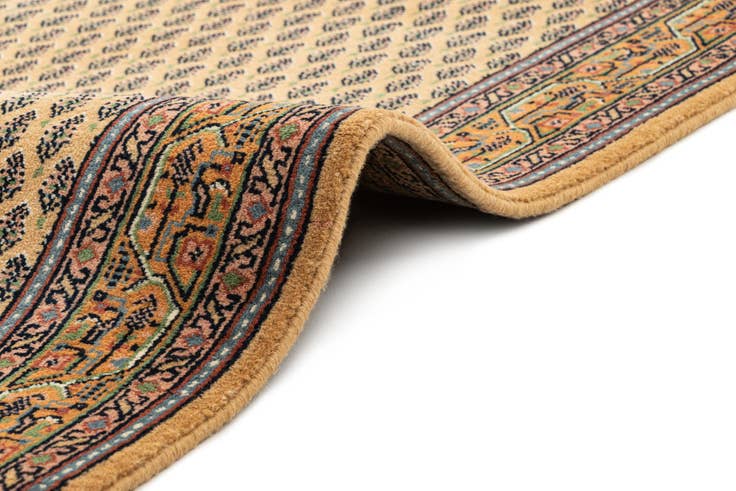 Detail image of 2' 8 x 11' 2 Hand Knotted Mir Wool Runner Rug