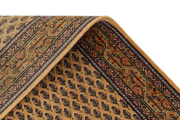 Detail image of 2' 8 x 11' 2 Hand Knotted Mir Wool Runner Rug