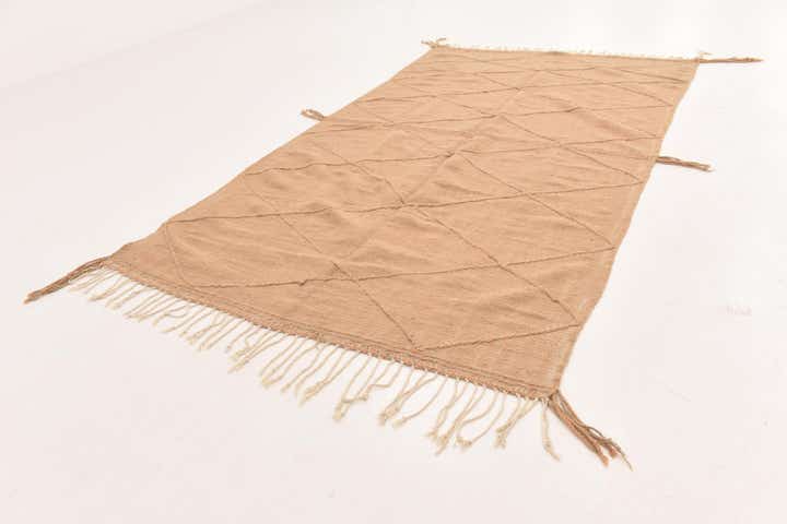 5' x 10' 10 Hand Knotted Moroccan Wool Runner Rug