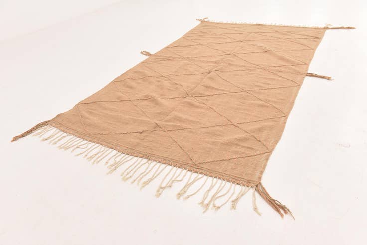 Detail image of 5' x 10' 10 Hand Knotted Moroccan Wool Runner Rug