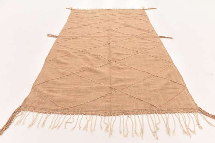 5' x 10' 10 Hand Knotted Moroccan Wool Runner Rug