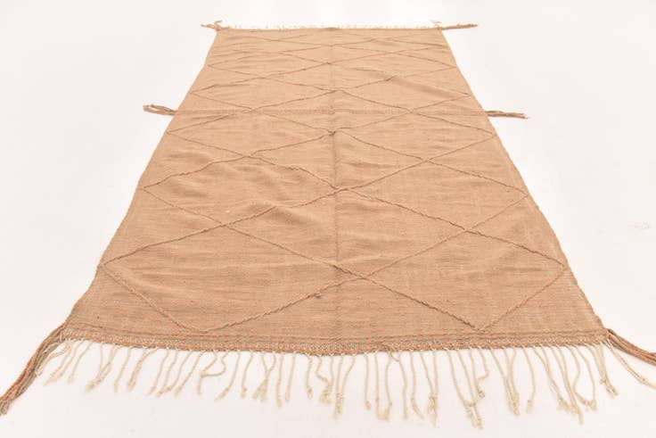 Detail image of 5' x 10' 10 Hand Knotted Moroccan Wool Runner Rug