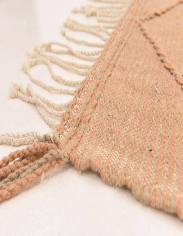 Detail image of 5' x 10' 10  Hand Knotted Moroccan Wool Runner Rug