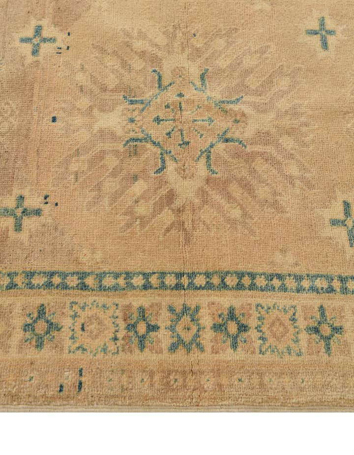 2' 9 x 5' 4 Hand Knotted Oushak Wool Runner Rug