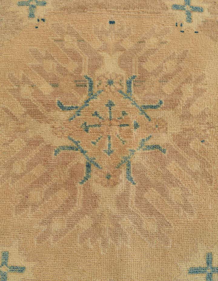 2' 9 x 5' 4 Hand Knotted Oushak Wool Runner Rug