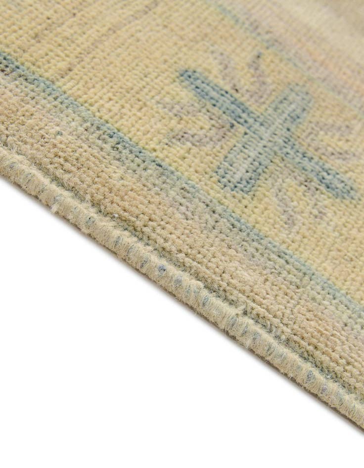 Detail image of 2' 9 x 12' 5  Hand Knotted Oushak Wool Runner Rug
