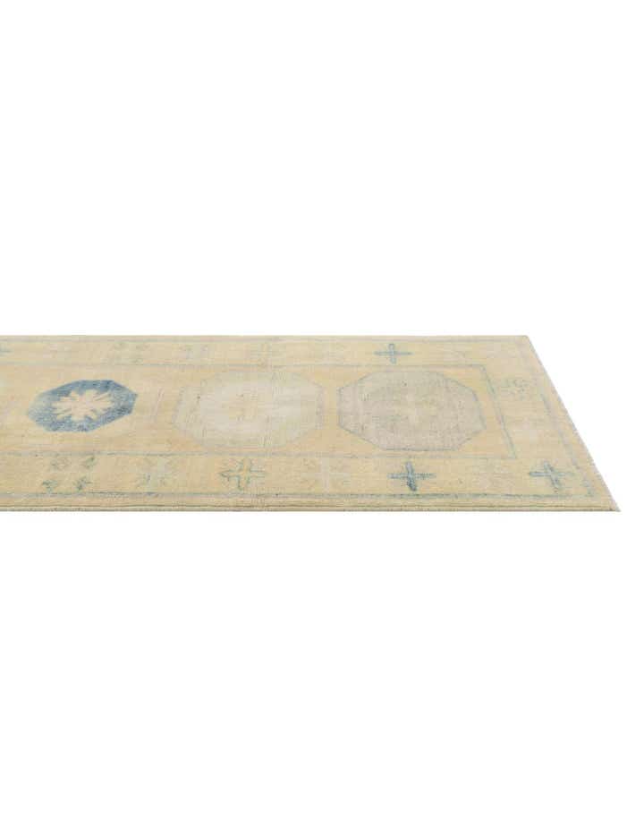 2' 9 x 12' 5 Hand Knotted Oushak Wool Runner Rug