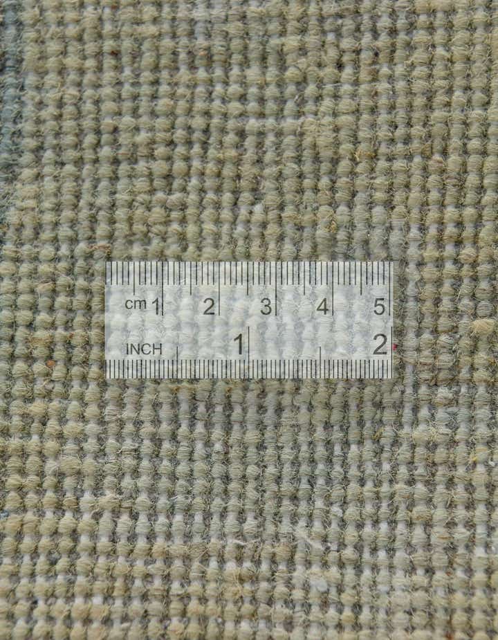 2' 9 x 12' 5 Hand Knotted Oushak Wool Runner Rug