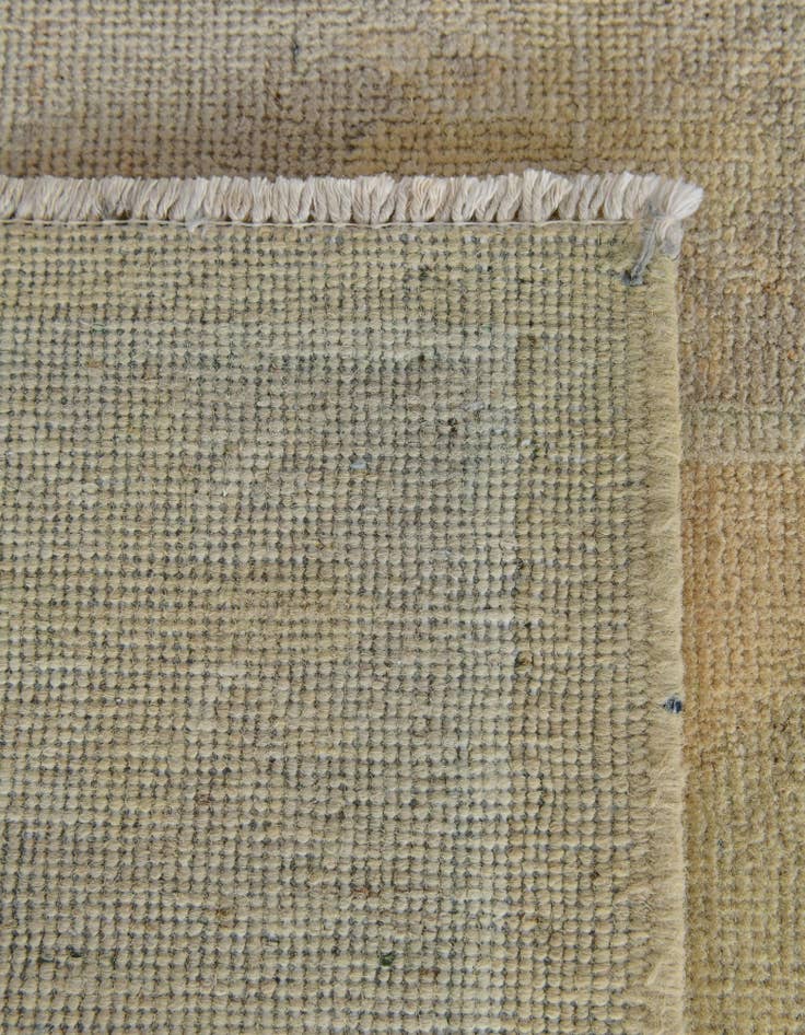 Detail image of 2' 11 x 10' 1  Hand Knotted Oushak Wool Runner Rug