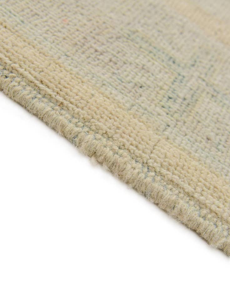 Detail image of 2' 11 x 10' 1  Hand Knotted Oushak Wool Runner Rug