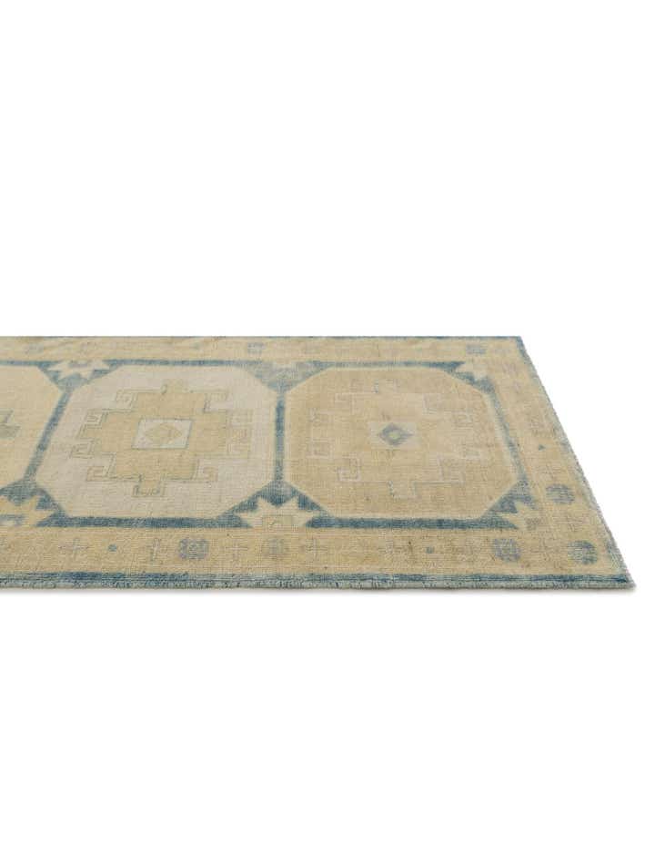 3' 2 x 8' 1 Hand Knotted Oushak Wool Runner Rug