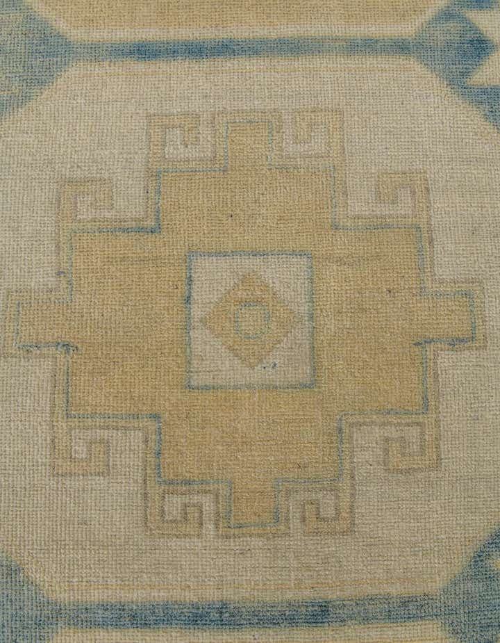 3' 2 x 8' 1 Hand Knotted Oushak Wool Runner Rug