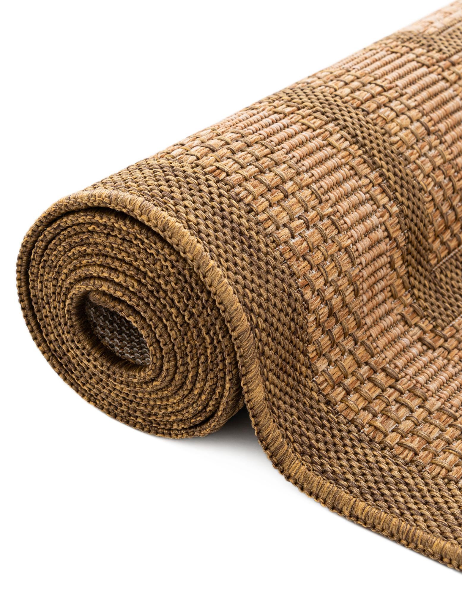 2' 2 x 6' Easy-Clean Border Indoor / Outdoor Runner Rug
