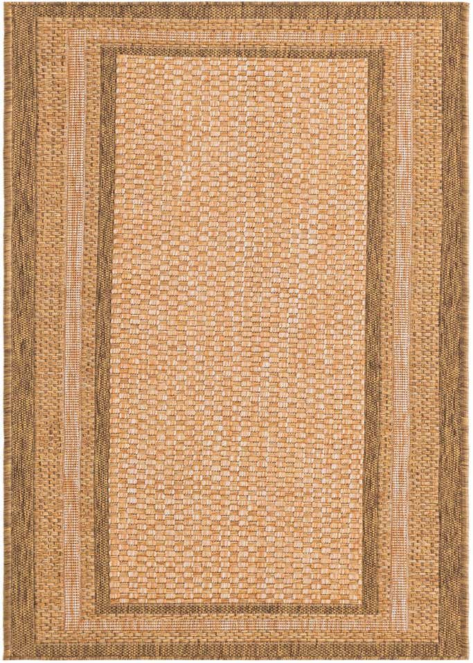 2' 2 x 6' Easy-Clean Border Indoor / Outdoor Runner Rug