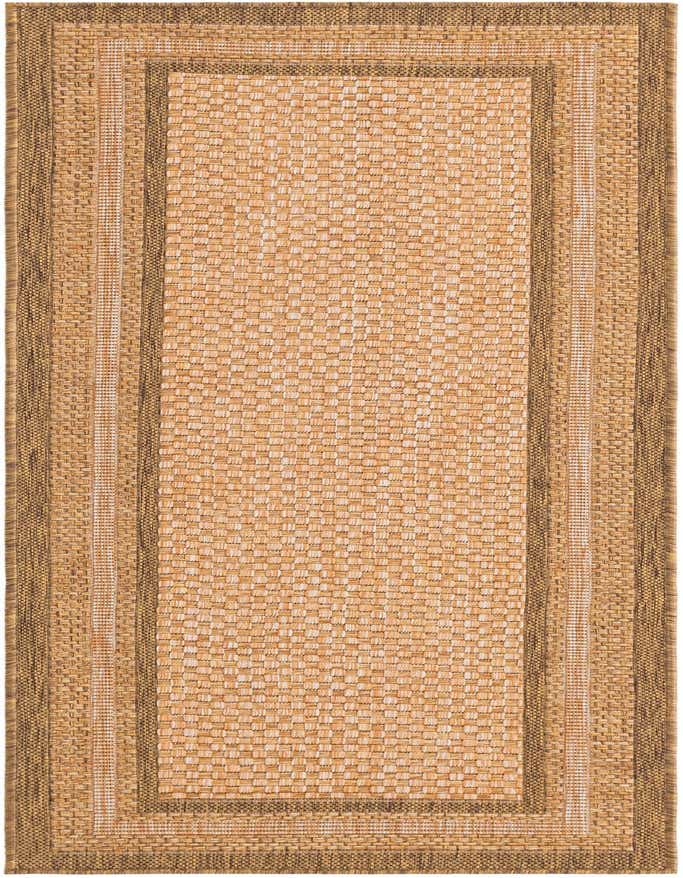 2' 2 x 6' Easy-Clean Border Indoor / Outdoor Runner Rug