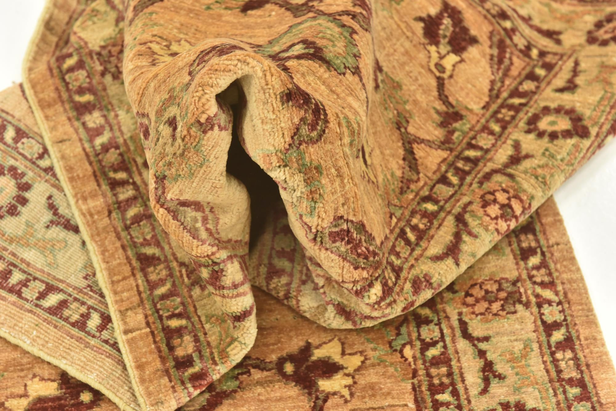 2' 9 x 17' Hand Knotted Peshawar Ziegler Runner Rug