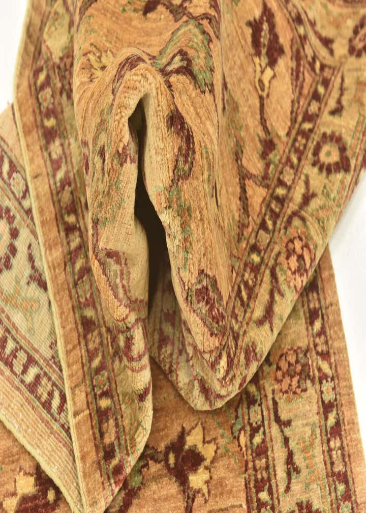 2' 9 x 17' Hand Knotted Peshawar Ziegler Runner Rug